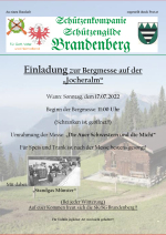 Einladung zur Bergmesse auf der Jocheralm (c) SK/SG Brandenberg