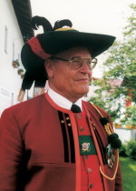 Ehrenhauptmann Josef Siegl<br/>(1921 - 2019) (c) SK Sistrans