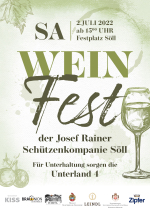 weinfest_plakat_a4 (c) Josef Rainer Schuetzenkompanie Soell
